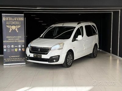 Usata Peugeot Partner Tepee Active 120 CV (88 kW) 2017 Bianco Monovolume