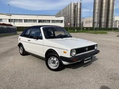 Usata VW Golf Cabriolet 50 CV (36 kW) 1980 Bianco Cabrio
