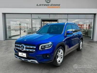 Usata Mercedes GLB200 150 CV (110 kW) 2021 Blu/azzurro SUV