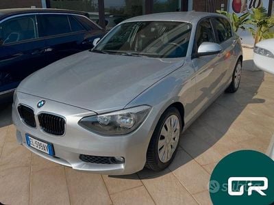 Usata BMW 116 Sport Line 135 CV (99 kW) 2012 Grigio Utilitaria