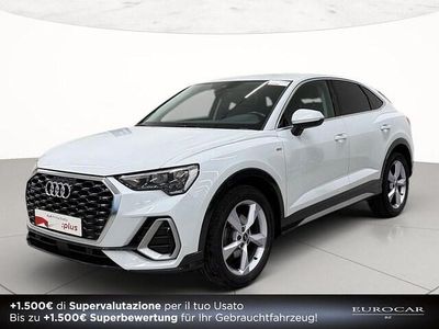 Usata Audi Q3 Sportback S-Line 150 CV (110 kW) 2022 Bianco ghiacciaio metallizzato SUV