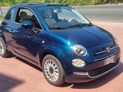 Usata Fiat 500 Lounge 95 CV (69 kW) 2019 Blu/azzurro Utilitaria