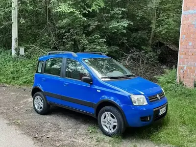 Usata Fiat Panda 4x4 60 CV (44 kW) 2004 Bluazzurro Utilitaria