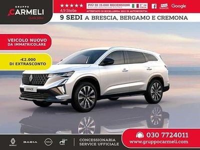Nuova Renault Espace Techno 199 CV (146 kW) 2025 Bianco nacrè SUV