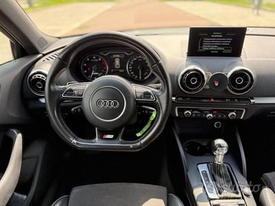 Usata Audi A3 Attraction 110 CV (80 kW) 2015 Grigio Berlina