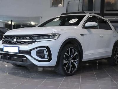 Usata VW T-Roc R-line 116 CV (85 kW) 2022 Bianco SUV