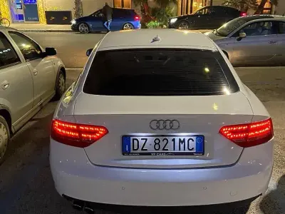 Usata Audi A5 177 CV (130 kW) 2010 Bianco Coupé
