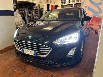 Usata Ford Focus Titanium 120 CV (88 kW) 2019 Nero Berlina