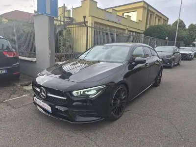 Usata Mercedes CLA200 Premium 163 CV (119 kW) 2022 Nero Coupé