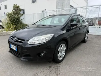 Brugt Ford Focus Titanium 95 HK (69 kW) 2014 Sort Stationcar