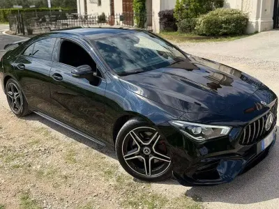 Usata Mercedes CLA200 AMG line 150 CV (110 kW) 2021 Nero Berlina