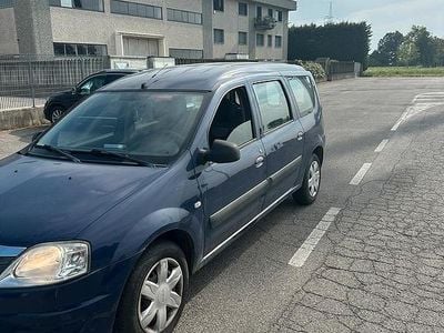 Begagnad Dacia Logan MCV 75 HK (55 kW) 2008 Blå Kombi