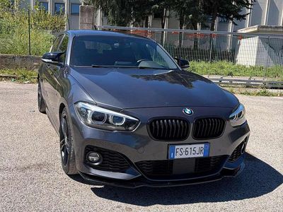 Usado BMW 116 M Sport 116 HP (85 kW) 2018 Cinzento Citadino