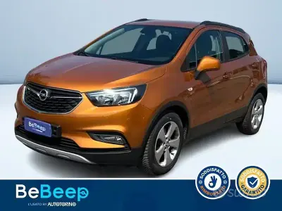 Usata Opel Mokka X 140 CV (102 kW) 2017 Arancione metallizzato SUV
