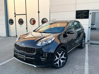 Usata Kia Sportage GT-Line 141 CV (103 kW) 2017 Nero SUV