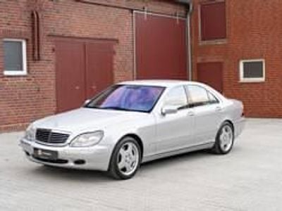 Begagnad Mercedes S55 AMG AMG 360 HK (264 kW) 2000 Silver Sedan
