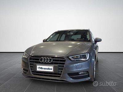 Usata Audi A3 Ambition 110 CV (80 kW) 2015 Grigio Berlina