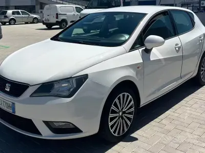 Usata Seat Ibiza 75 CV (55 kW) 2014 Bianco Berlina