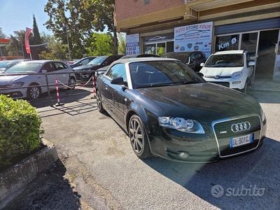 Usata Audi A4 Cabriolet S-Line 140 CV (102 kW) 2007 Nero Cabrio