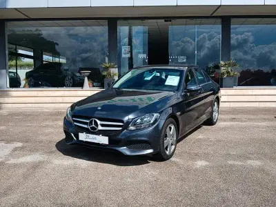 Usata Mercedes C180 Premium 116 CV (85 kW) 2016 Grigio Berlina