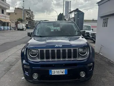 Usata Jeep Renegade Limited 120 CV (88 kW) 2020 Blu/azzurro SUV