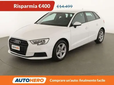 Usata Audi A3 150 CV (110 kW) 2017 Bianco Berlina