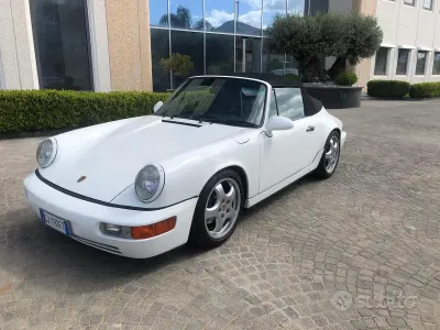 Usata Porsche 964 250 CV (183 kW) 1992 Bianco Cabrio