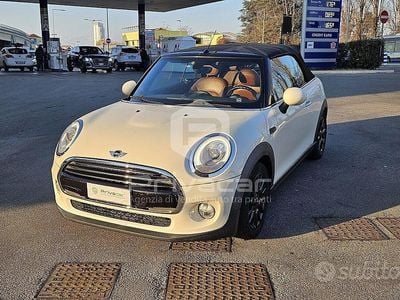Usata Mini Cooper D Cabriolet Hype 116 CV (85 kW) 2016 Bianco Cabrio