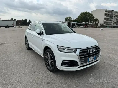Usata Audi Q5 S-Line 190 CV (139 kW) 2019 Bianco SUV