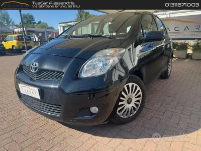 Brugt Toyota Yaris Sol 90 HK (66 kW) 2010 Sort Hatchback