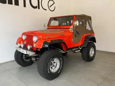 Usata Jeep CJ 250 CV (183 kW) 1974 Rosso metallizzato