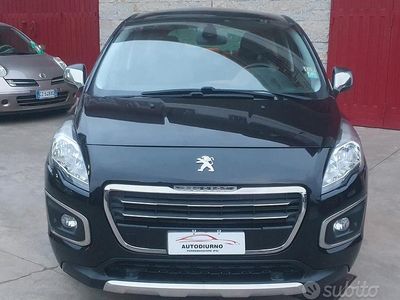 Usata Peugeot 3008 Allure 120 CV (88 kW) 2015 Nero Station wagon
