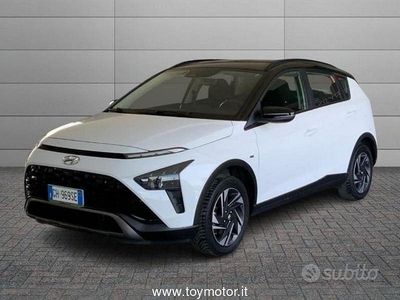 Usata Hyundai Bayon 101 CV (74 kW) 2022 Bianco SUV