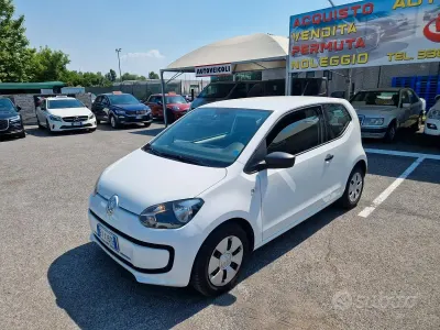 Usata VW up! Move 60 CV (44 kW) 2014 Bianco Utilitaria