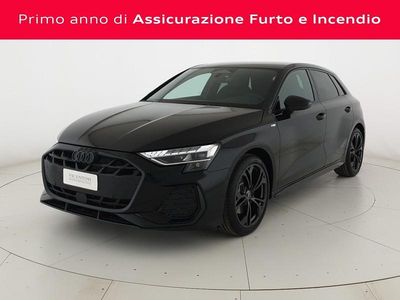 Nuova Audi A3 S-Line 204 CV (150 kW) 2026 Nero mito metallizzato Berlina