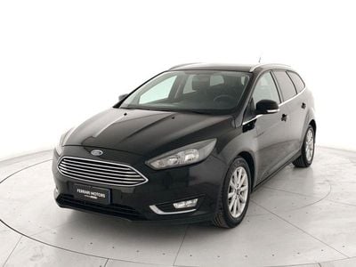 Usata Ford Focus Business Edition 120 CV (88 kW) 2017 Nero Station wagon