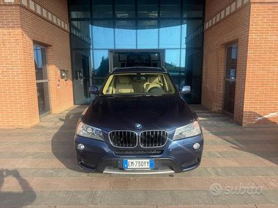 Usata BMW X3 184 CV (135 kW) 2012 Blu SUV