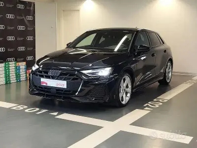 Brugt Audi A3 S-Line 150 HK (110 kW) 2025 Sort Sedan