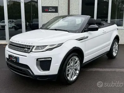 Usata Land Rover Range Rover evoque HSE Dynamic 150 CV (110 kW) 2017 Bianco Cabrio