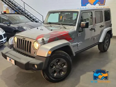 Usata Jeep Wrangler Sahara 200 CV (147 kW) 2018 Argento SUV