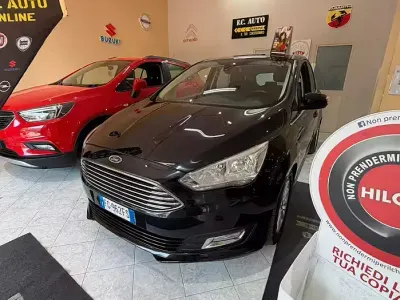 Usata Ford C-MAX Titanium 120 CV (88 kW) 2017 Nero Monovolume