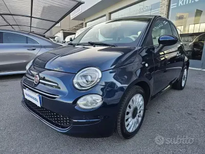 Usata Fiat 500 Lounge 69 CV (50 kW) 2019 Bluazzurro Berlina