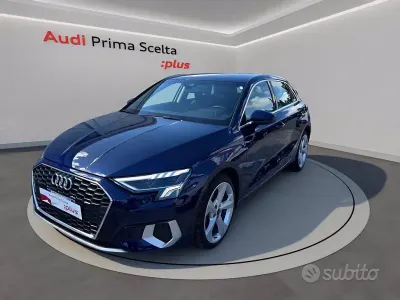 Occasion Audi A3 Advanced 150 ch (110 kW) 2023 Bleue Berline