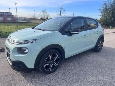 Usata Citroën C3 Shine 102 CV (75 kW) 2018 Verde Berlina