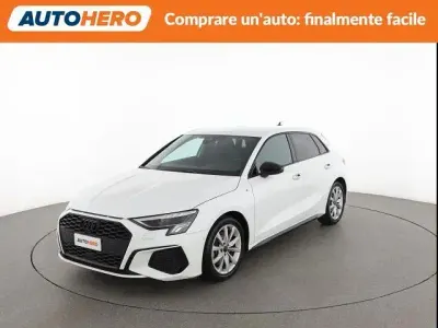 Usata Audi A3 S-Line 150 CV (110 kW) 2023 Bianco Berlina