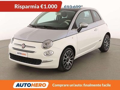 Usata Fiat 500 Dolcevita 69 CV (50 kW) 2021 Bianco Utilitaria