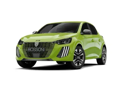 Nuova Peugeot 208 100 CV (73 kW) 2026 Giallo Utilitaria