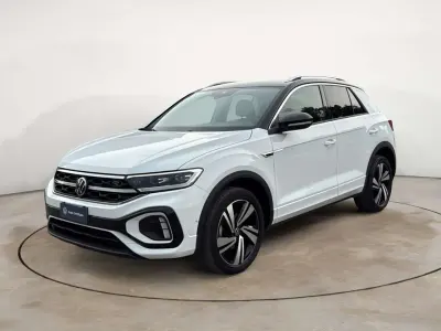Usata VW T-Roc R-line 110 CV (80 kW) 2023 Bianco SUV