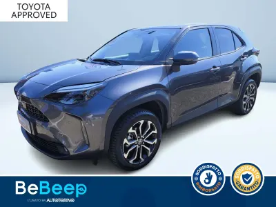 Usata Toyota Yaris Trend 92 CV (67 kW) 2022 Grigio scuro metallizzato Utilitaria