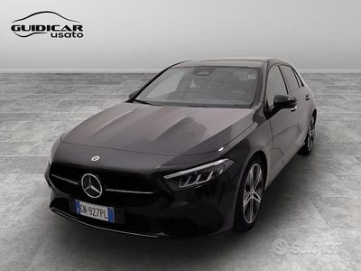 Usata Mercedes A180 Advanced Plus 136 CV (100 kW) 2023 Nero Berlina